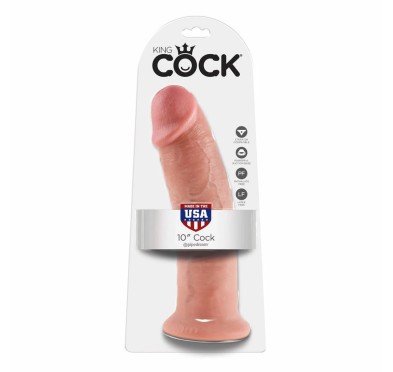 Penis dildo - King Cock 10 Inch Flesh